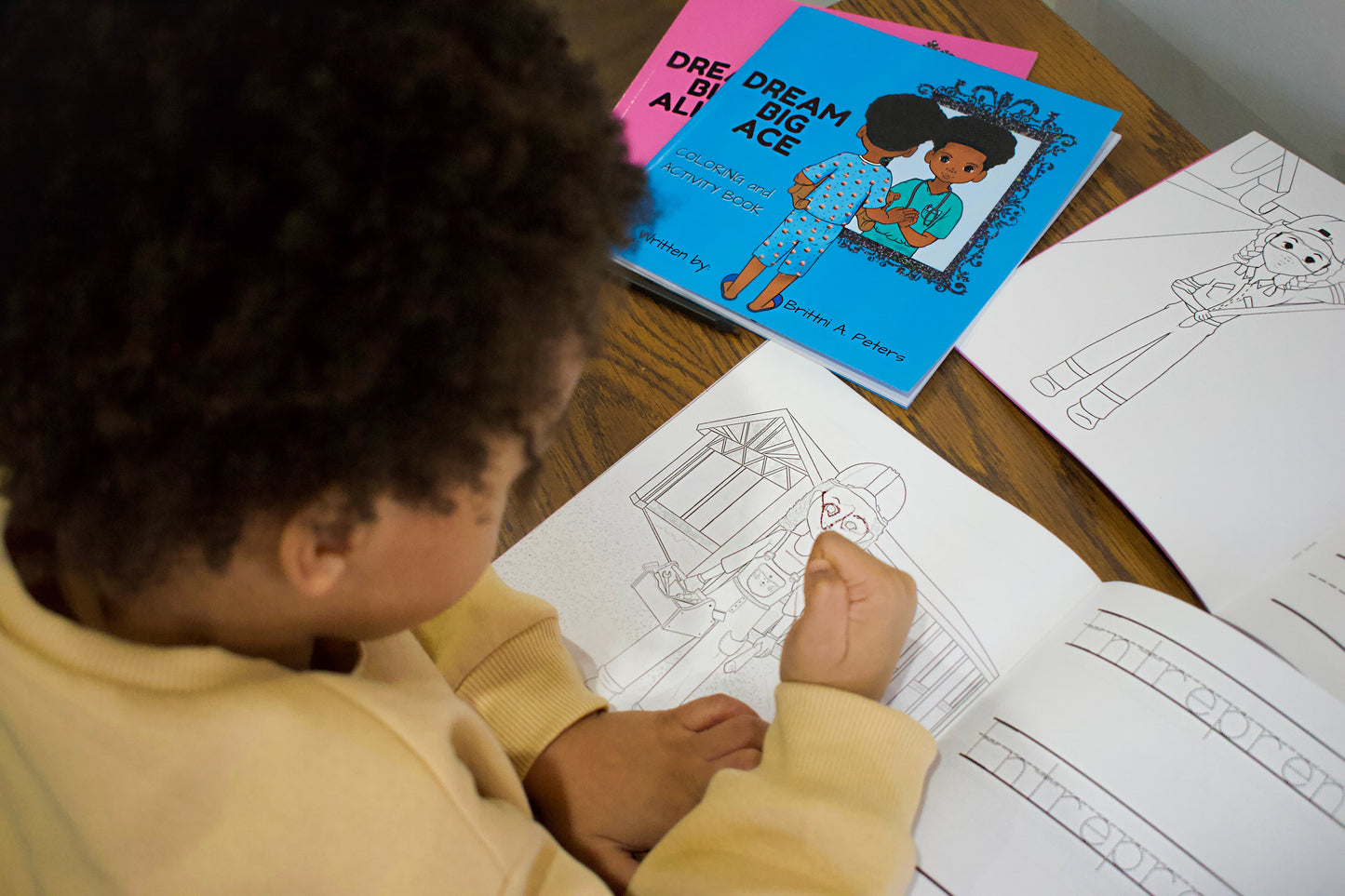 DREAM BIG ALICIA Coloring & Activity Book