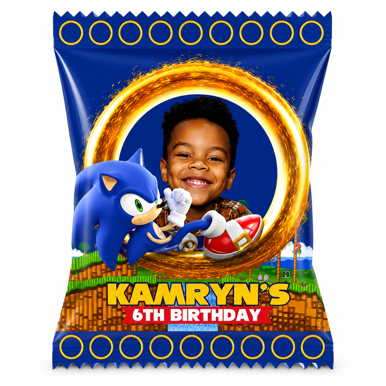 Custom Fruit Snack wrapper
