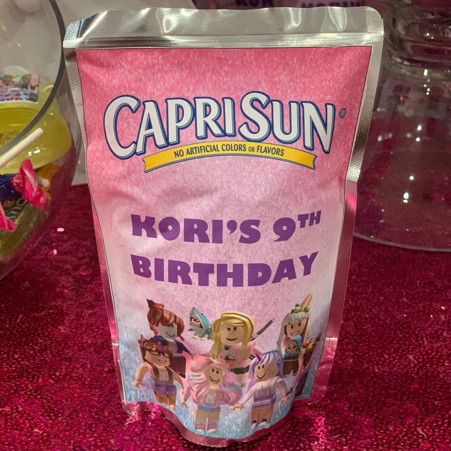 Capri Sun Label